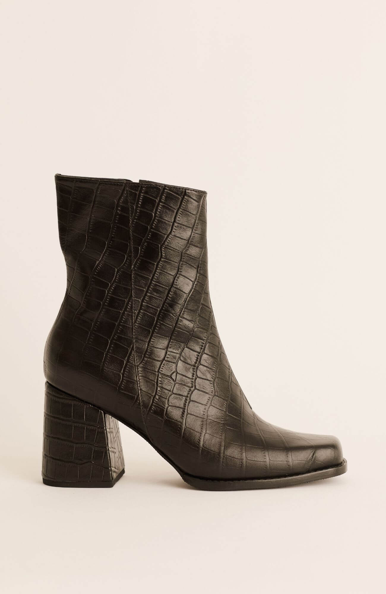 RUWAY CROCO NEGRO