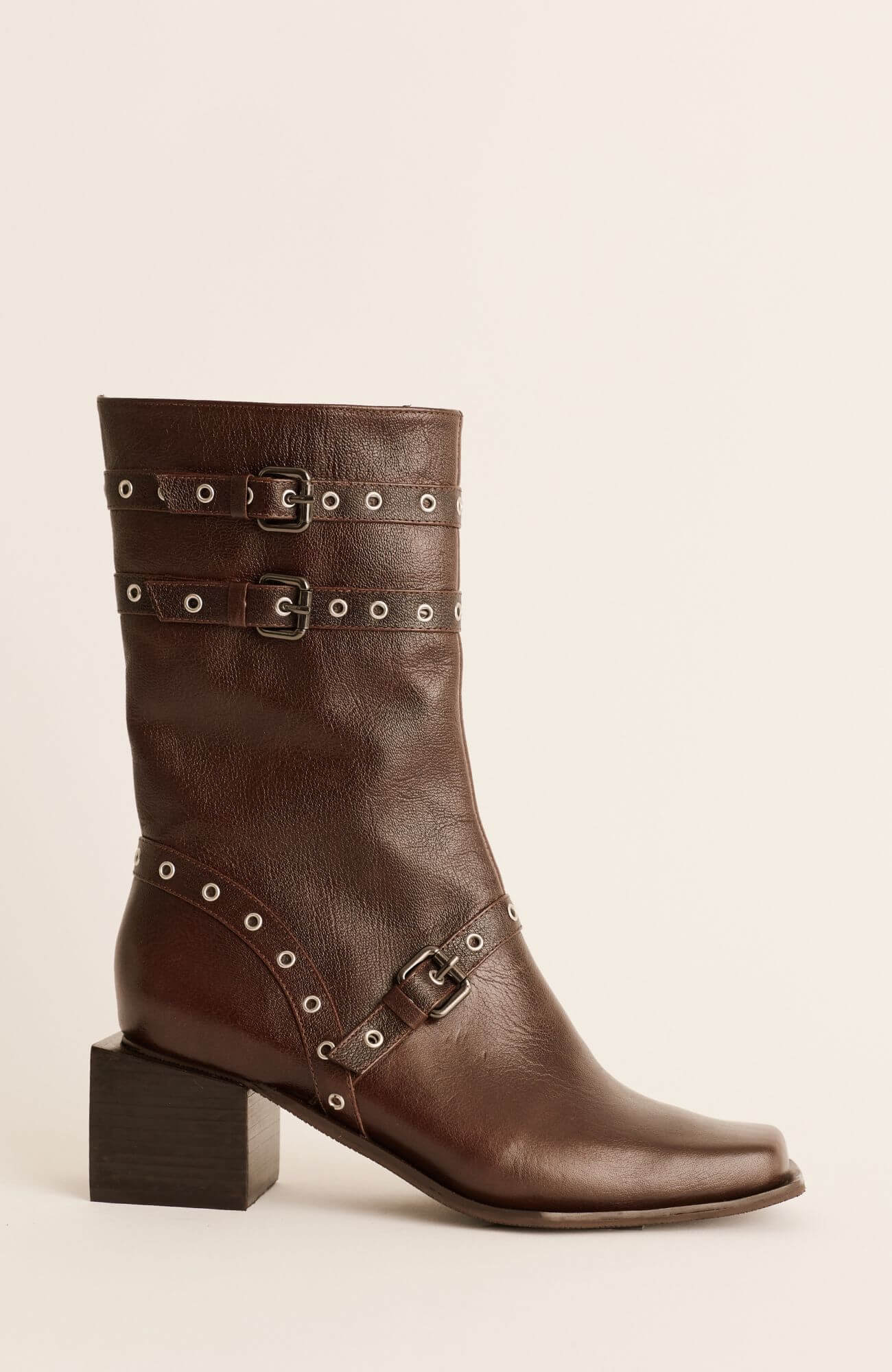 Botas Metallic Marrón
