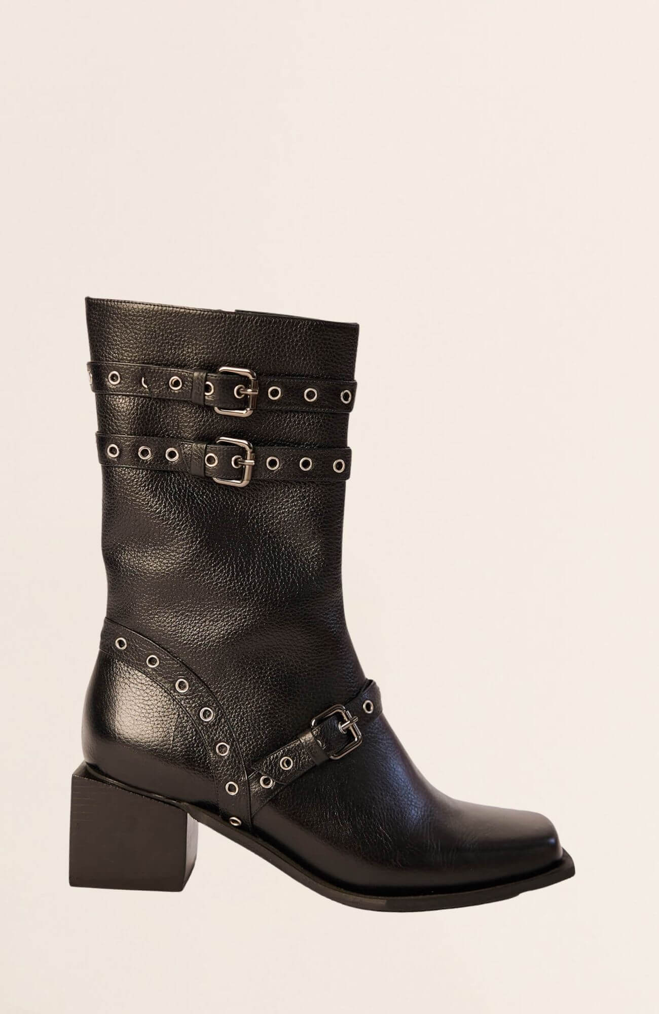 Botas Metallic Negro
