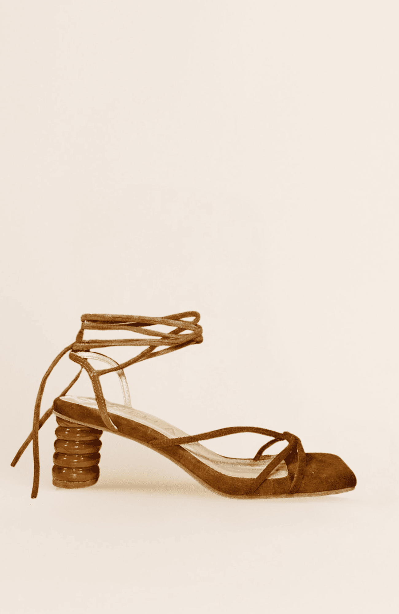 Tacos Anillos Midi Camel