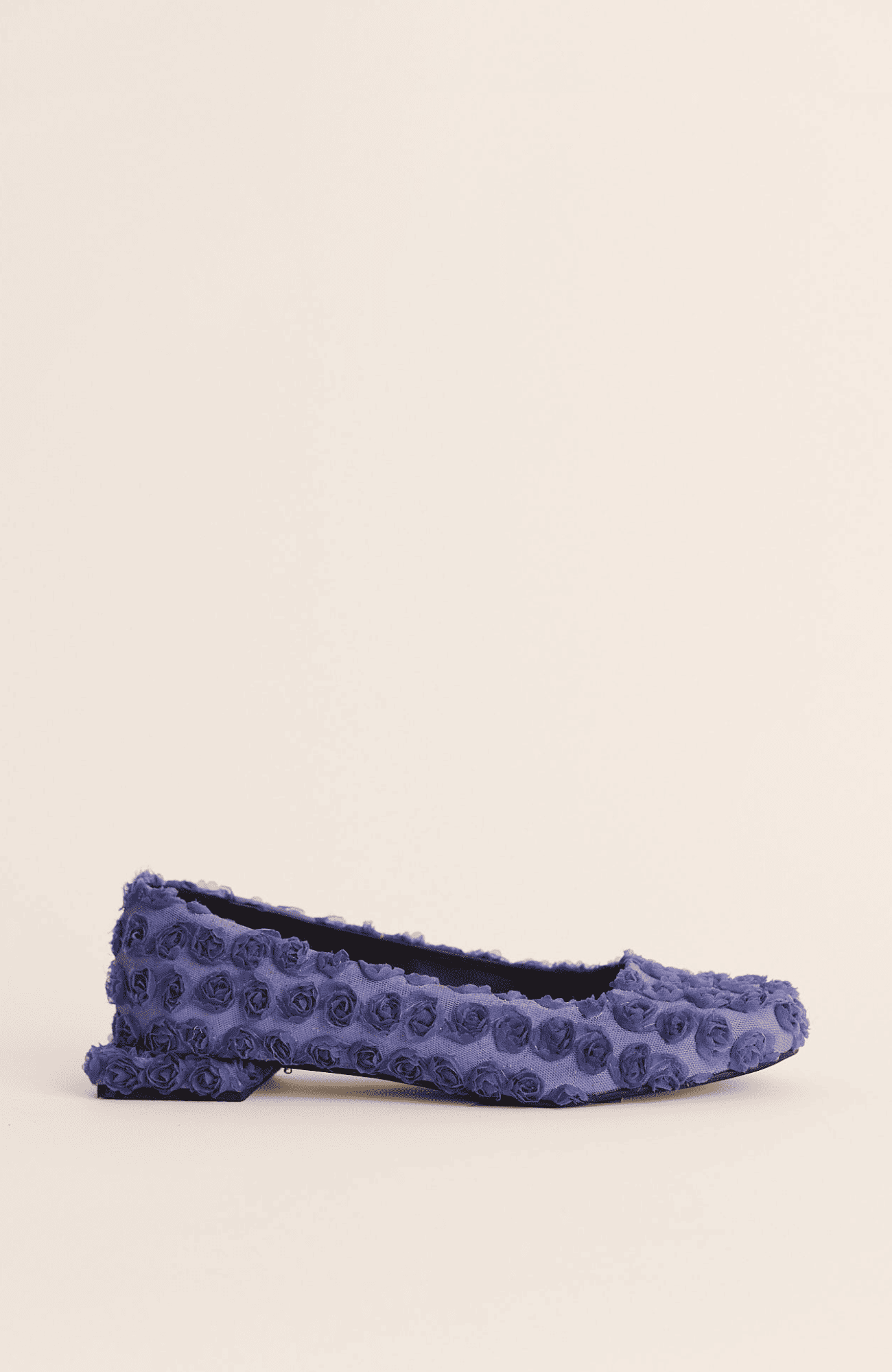 Balerina Brocado Azul